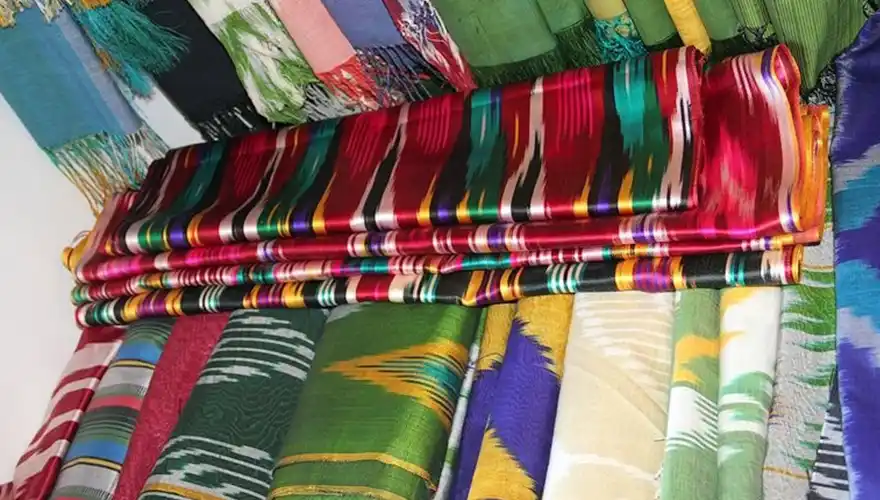 پارچه ابریشمی ازبکستان