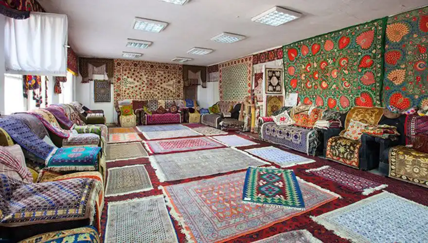 فرش‌ها و گلیم‌های ازبکستانی